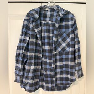 Aerie Fleece Flannel Shirt